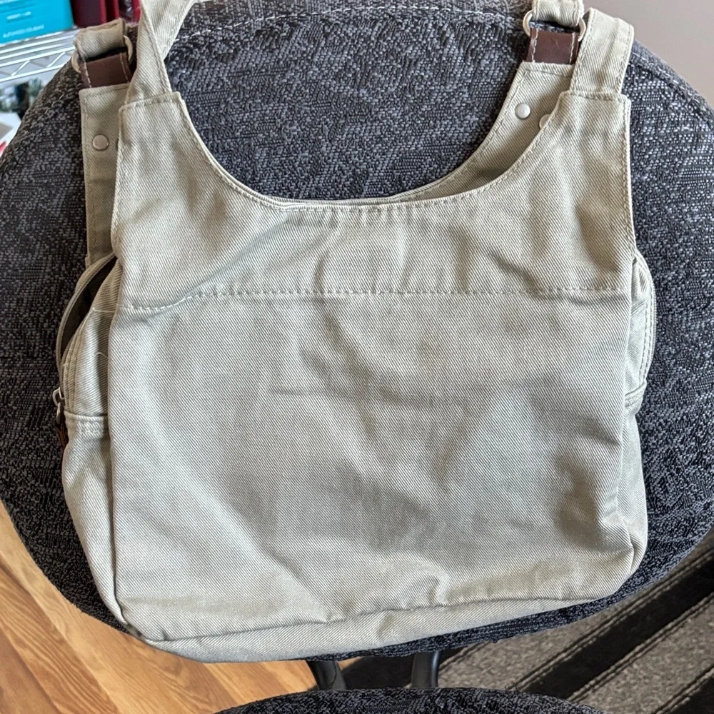 Stylish Tan and Brown Women's Shoulder Bag - Picture 9 of 9